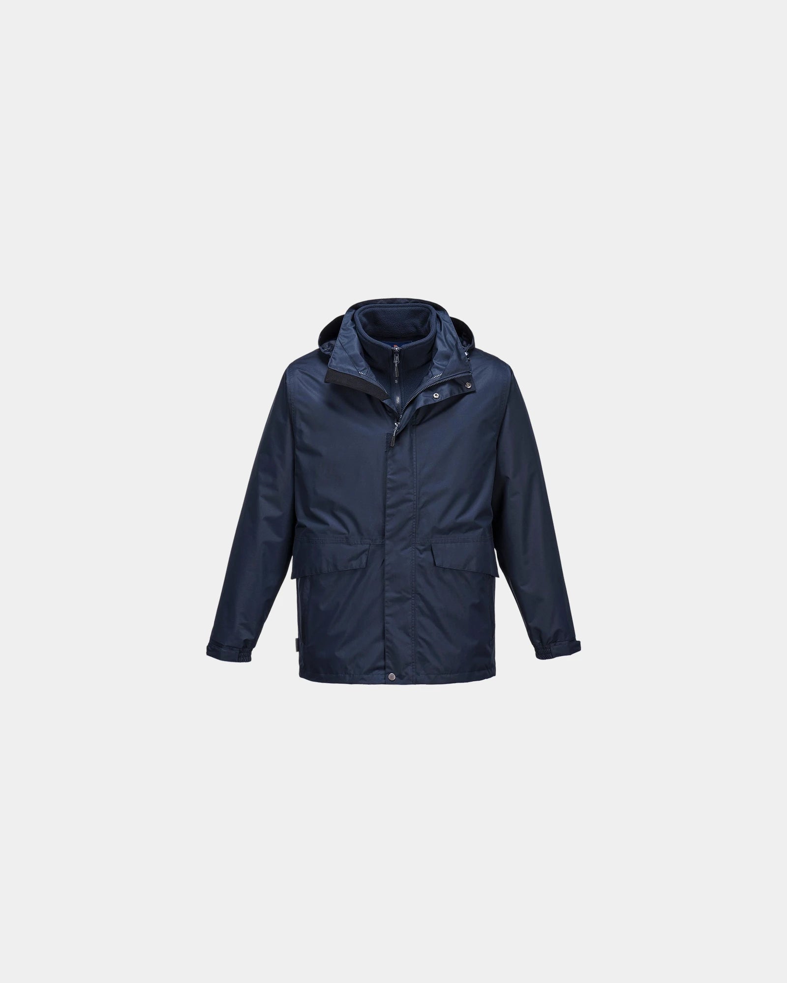 Parka 3-in-1 ademend Argo om te personaliseren - Marineblauw